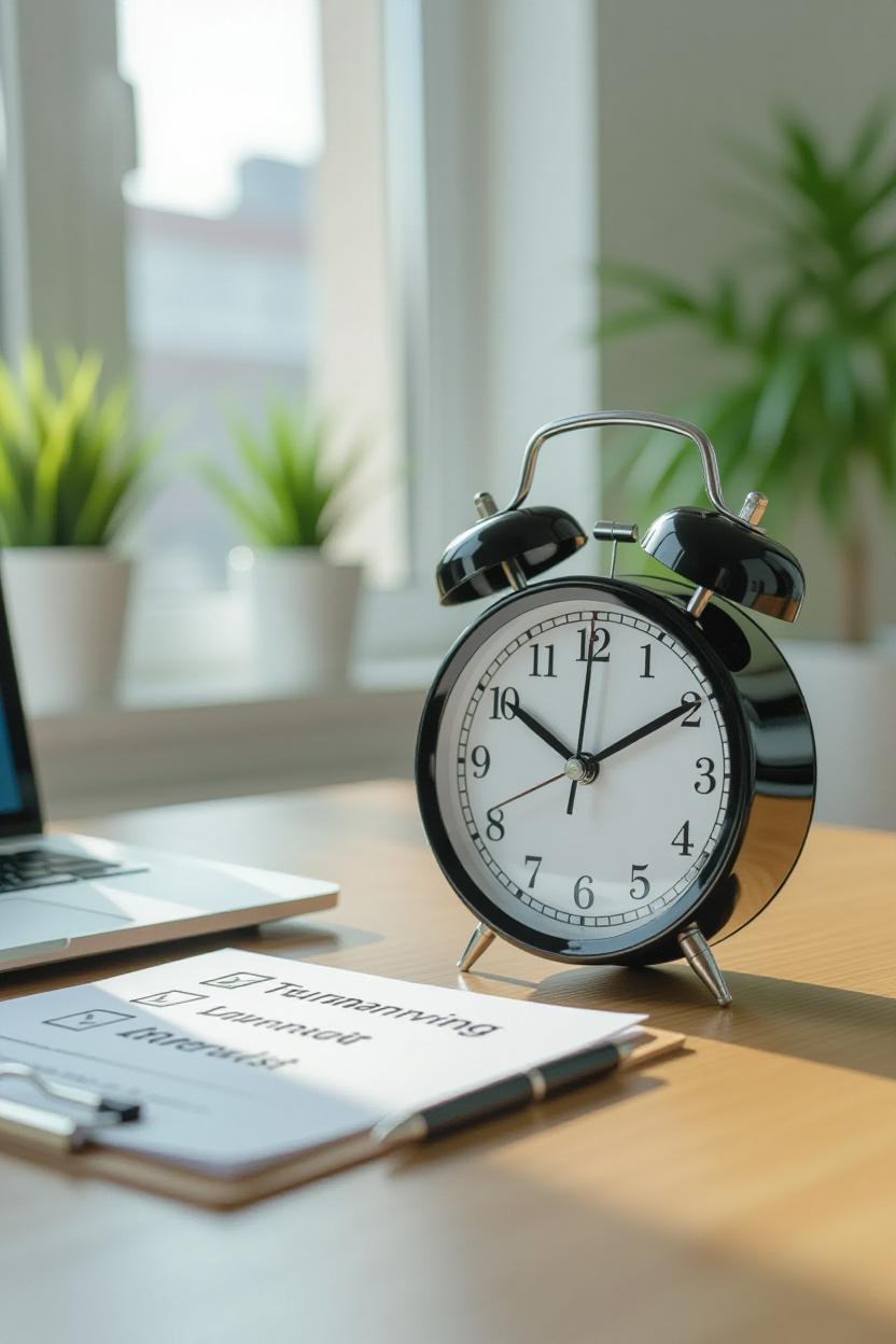 Clock and short approval checklist